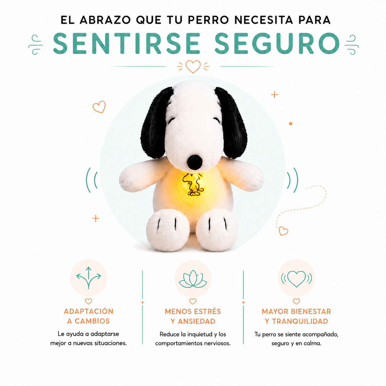 Peluche Antiestrés que Respira